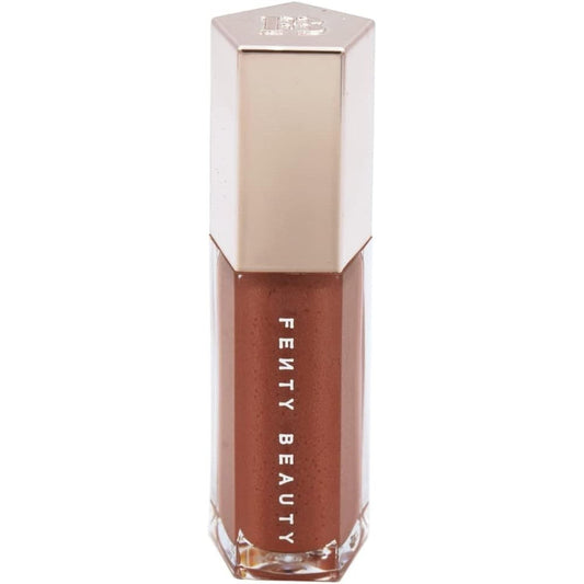 Fenty Beauty gloss bomb universal lip luminizer in fenty glow rose nude
