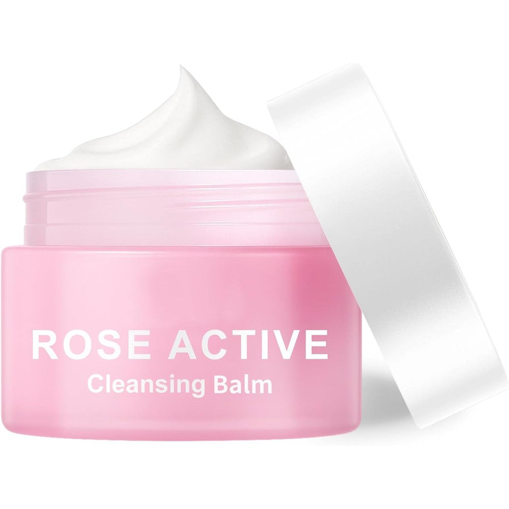 GUOYAOLIFU makeup melting cleansing balm front view jar and texture