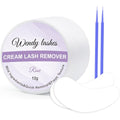 Wendy Lashes cream lash remover front view container