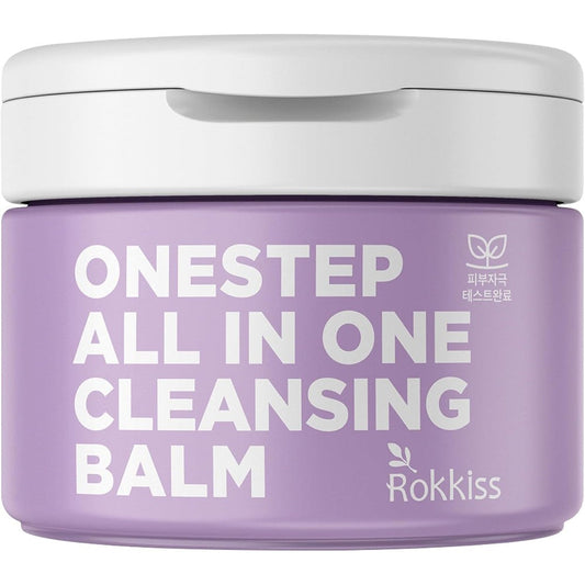 Rokkiss One Step Makeup Remover Cleansing Balm front view of 150ml jar
