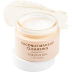 The Edition coconut cleansing balm front view jar packaging