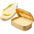Grospe cleansing balm front view packaging with magnetic spatula.