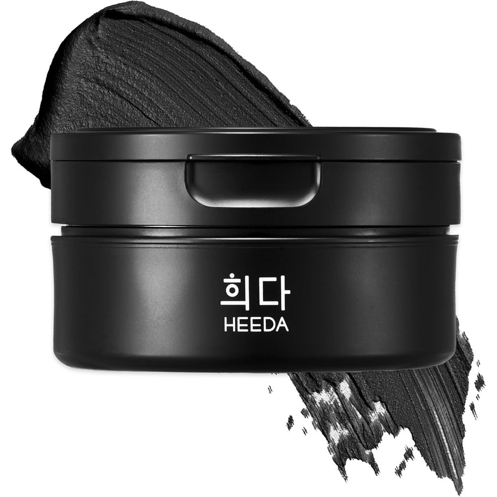 Heeda Charcoal All In One Cleansing Balm front jar view showing product branding