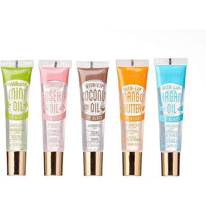 Ruby kisses broadway Vita Lip clear lip gloss 5 pack with vitamin oils