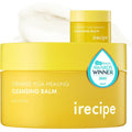 Irecipe Ceramide Yuja Makeup Cleansing Balm front view jar packaging