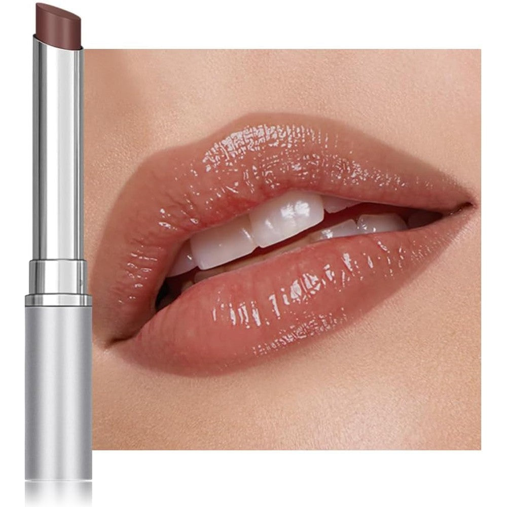 FeiCuiYun nude brown honey tinted lip stain balm in a sleek tube