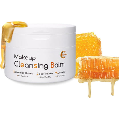 Grocerism Manuka Honey and Centella Asiatica Cleansing Balm front view packaging