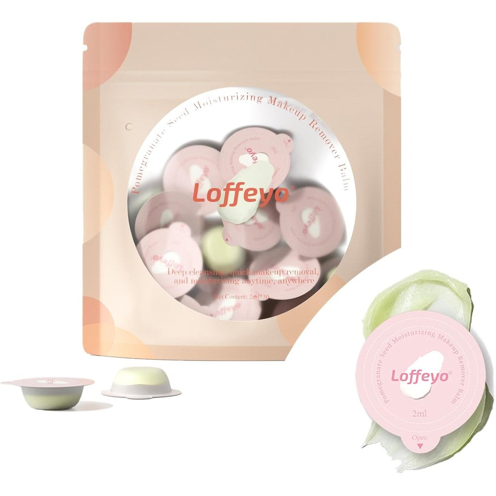 Loffeyo cleansing balm front view packaging