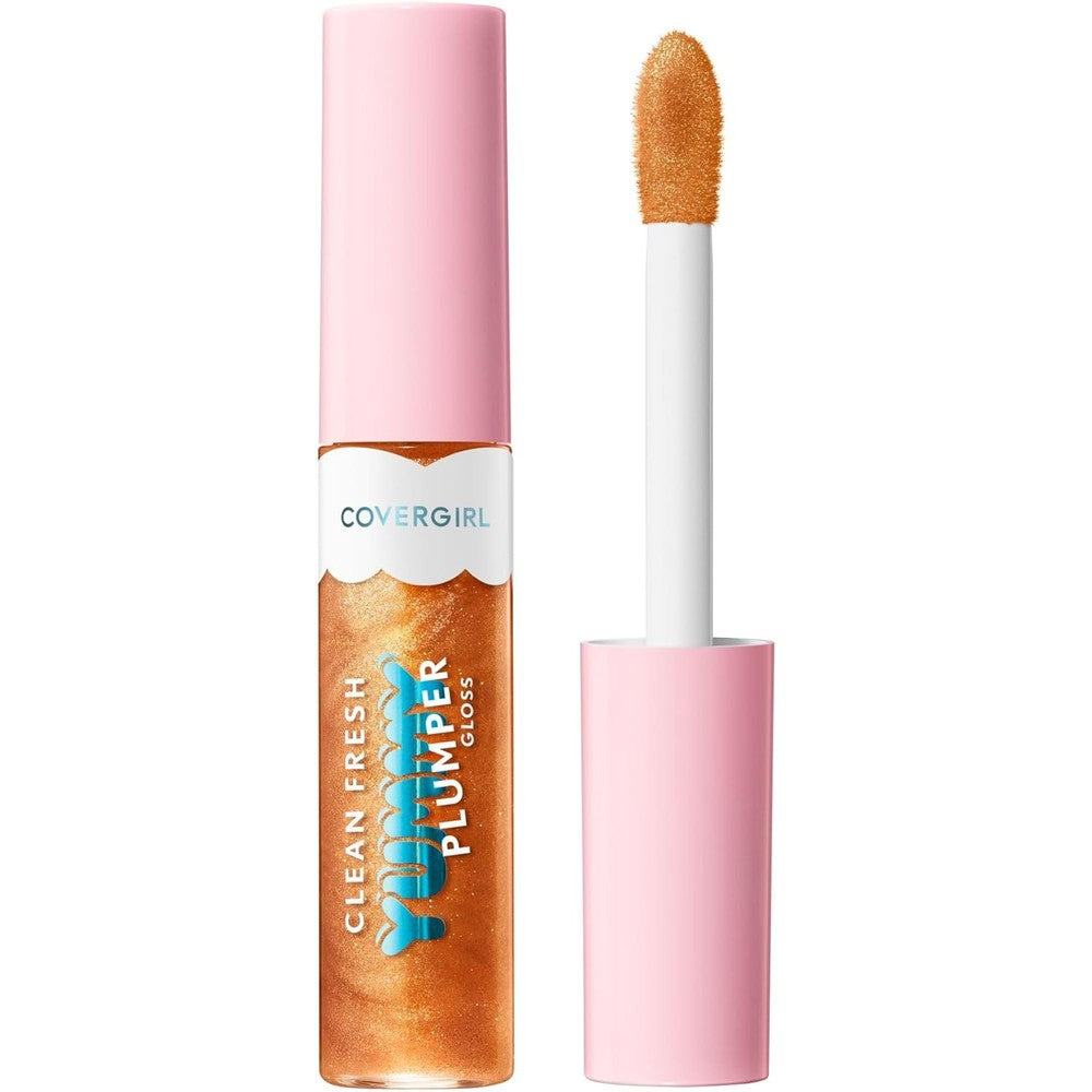 Covergirl clean fresh yummy plumper in 900 it's gold outside gold sparkle tint
