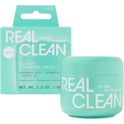 Real Techniques Real Clean Face Erase Makeup Removing Balm jar front view