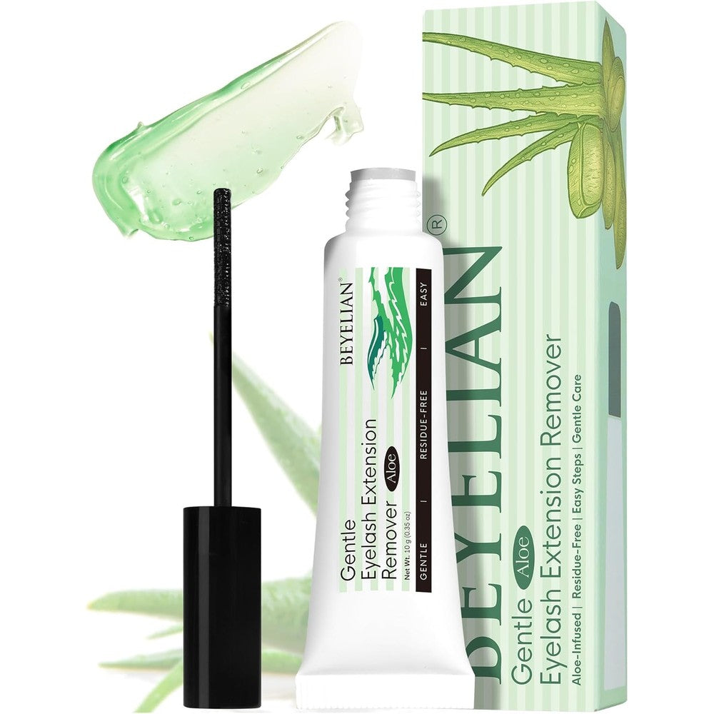 Gleevia Beyelian Eyelash Extension Remover Cream front view packaging