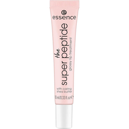 Essence the super peptide glossy lip treatment 01 peptacular! hydrating milky gloss tube