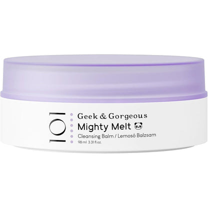 Geek & Gorgeous Mighty Melt Cleansing Balm front packaging