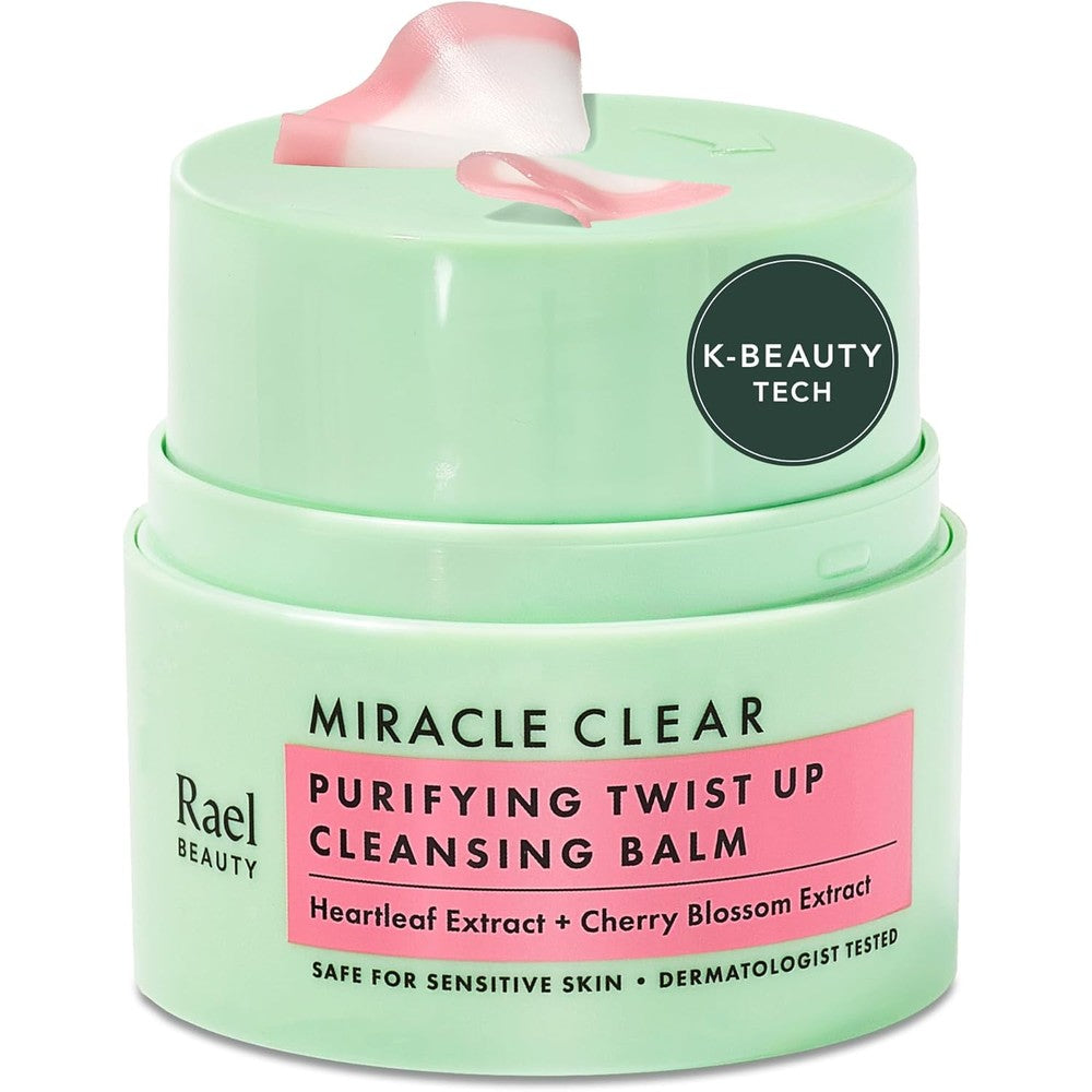 Rael Miracle Clear Facial Cleanser front view stick packaging
