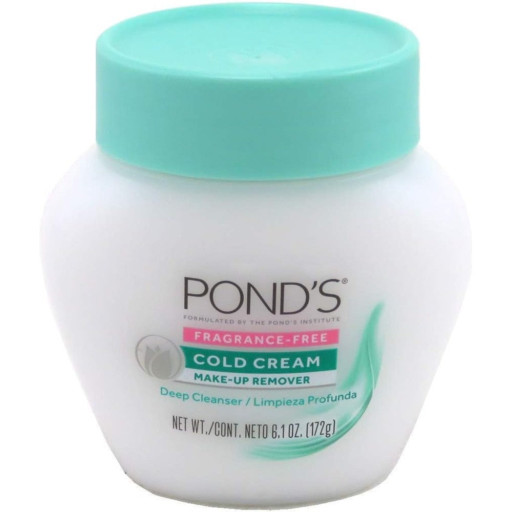 Pond's cold cream makeup remover front view deep cleanser