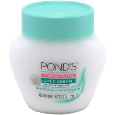 Pond's cold cream makeup remover front view deep cleanser