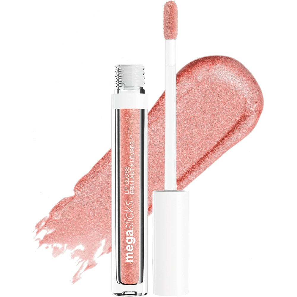 Wet N Wild Mega Slicks Lip Gloss Cherish front view high shine