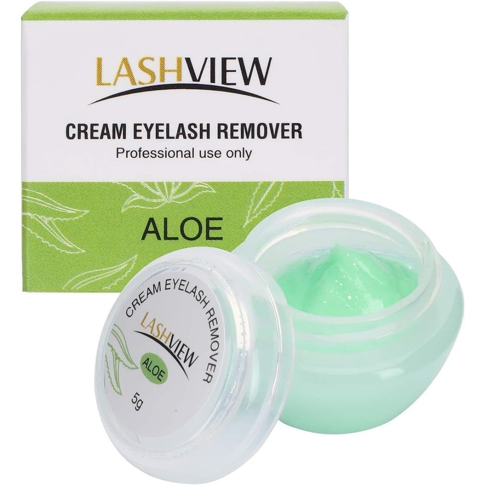 Lashview eyelash extension remover cream front view
