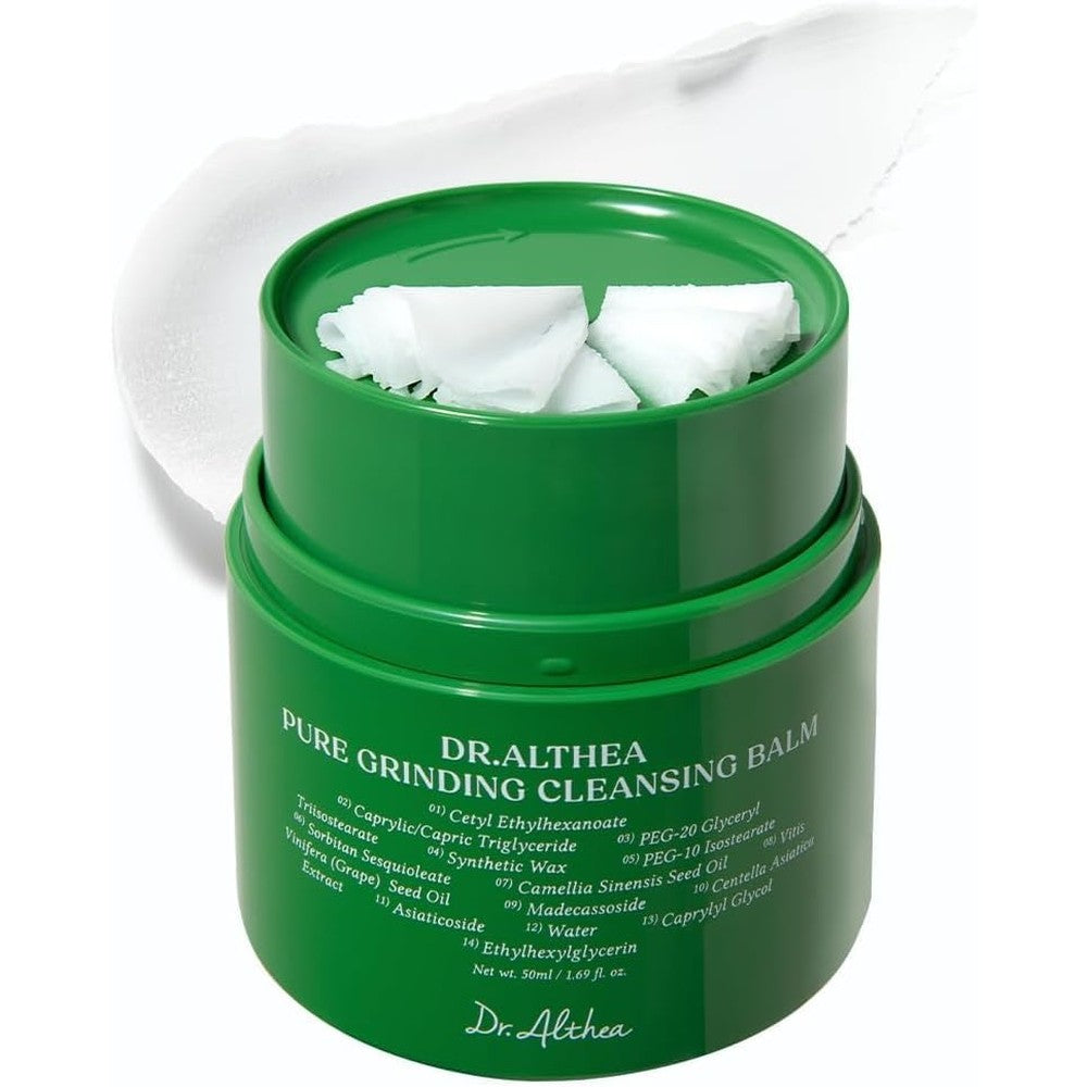 Dr. Althea Pure Grinding Cleansing Balm front view packaging container