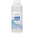 AuReve Eyelash Extension Cleanser front view showing the 600 Milliliters pump bottle container