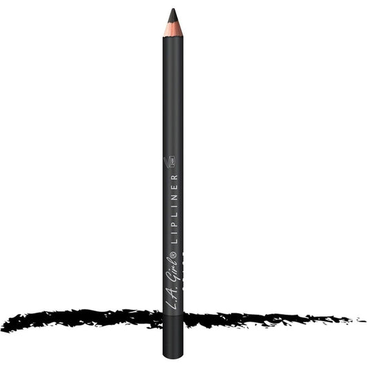L.A. Girl lipliner pencil 520 black for bold lip definition and vampy makeup looks