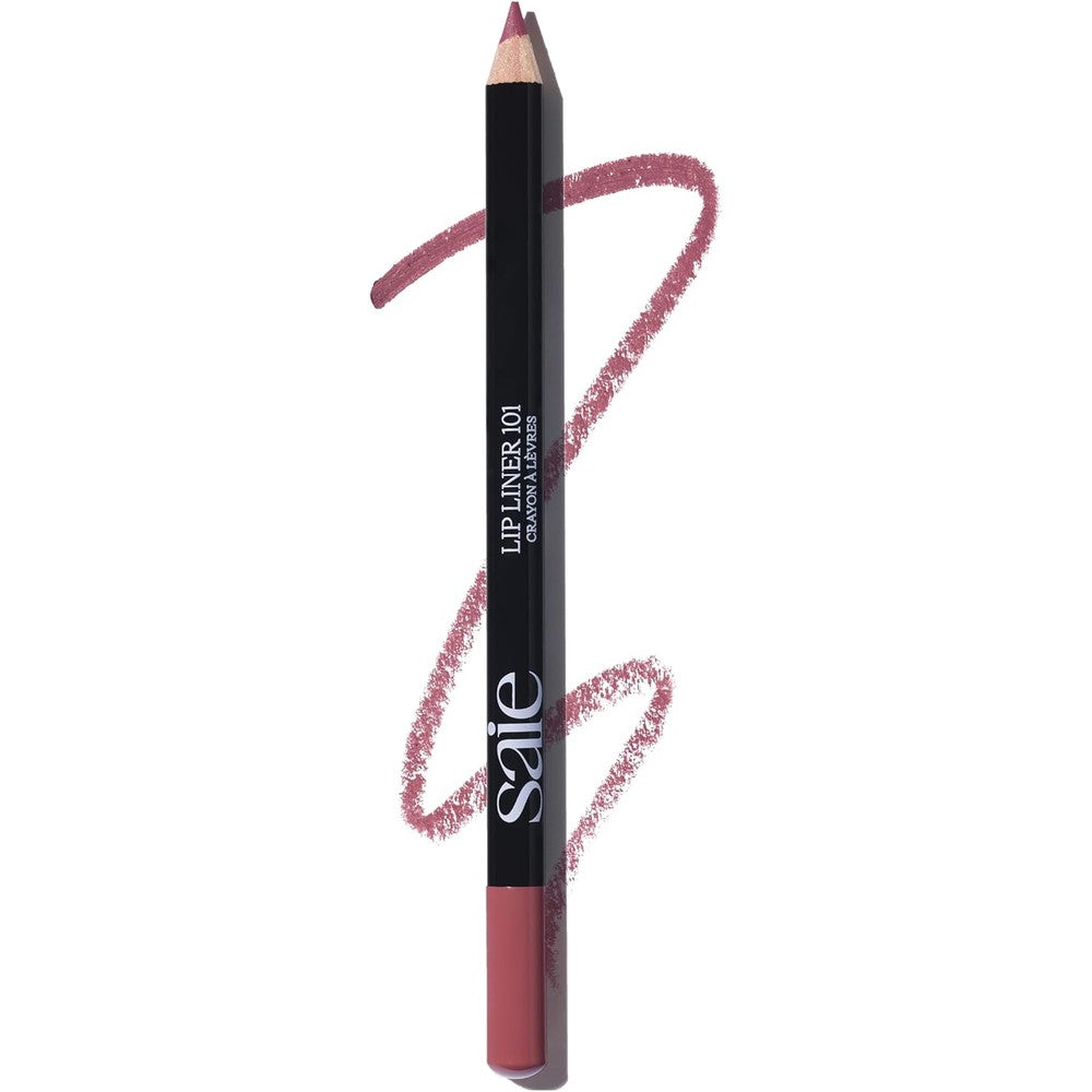 Saie lip liner 101 creamy matte lip pencil for precision framing and sculpting