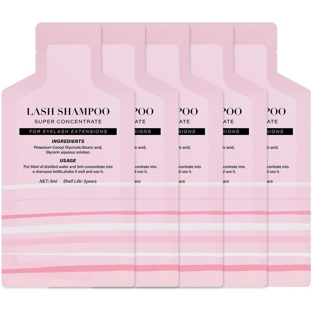 Tutu Lash eyelash extension shampoo concentrate front view packaging