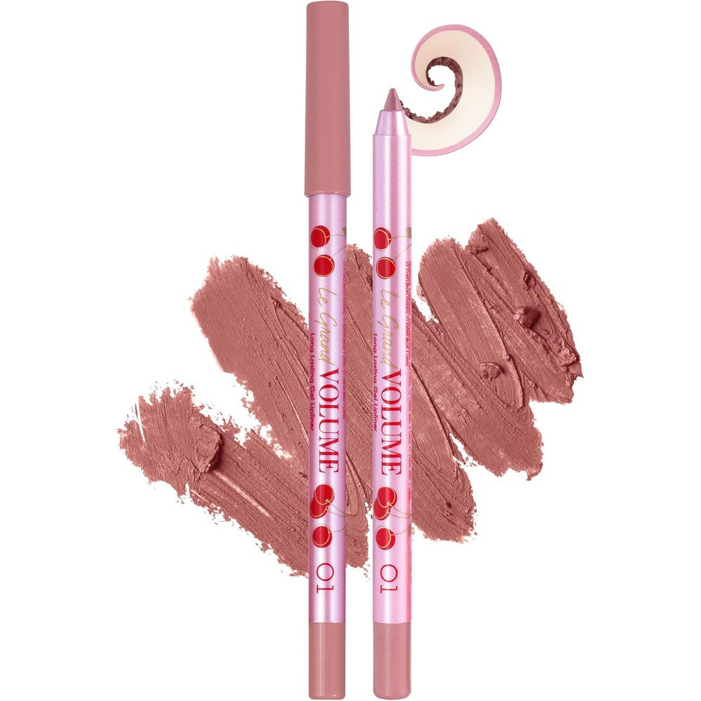 Vivienne SabÃ³ le grand volume gel lip liner in light nude 01 for long lasting definition