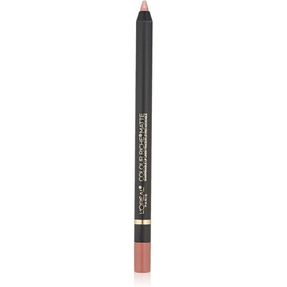 L'Oreal Paris color riche matte lip liner matte's it for sharp lip definition and plumping