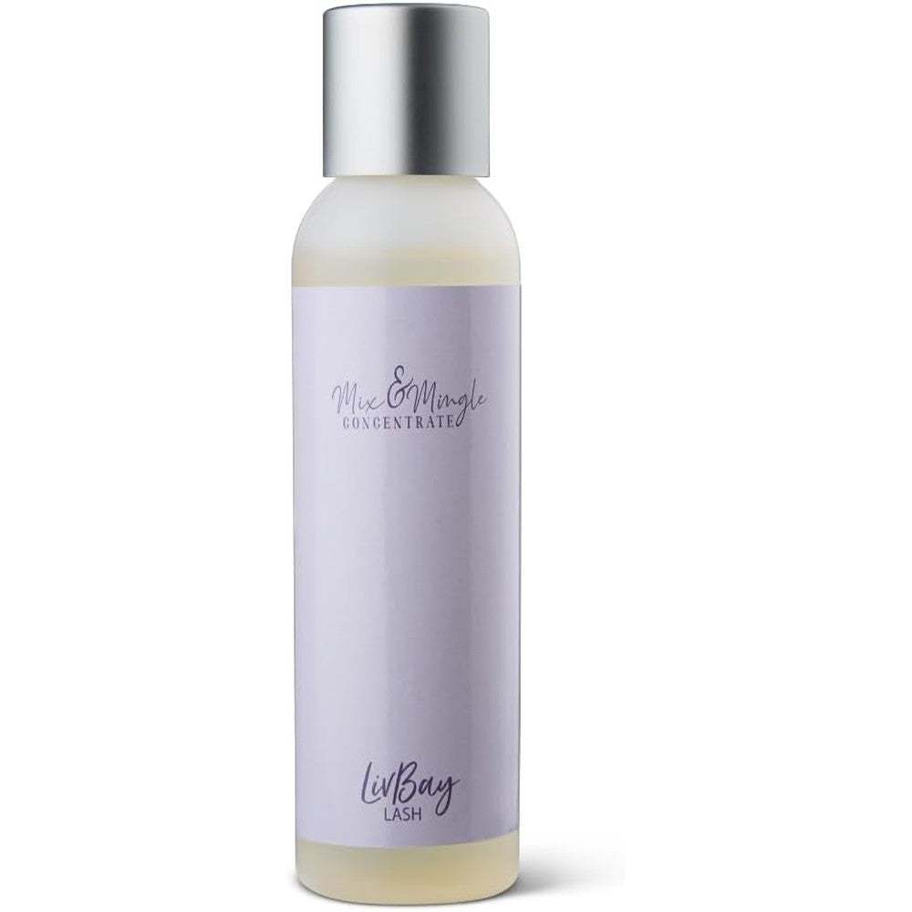 LivBay Mix N Mingle Lash Extension Cleanser Concentrate front view bottle packaging