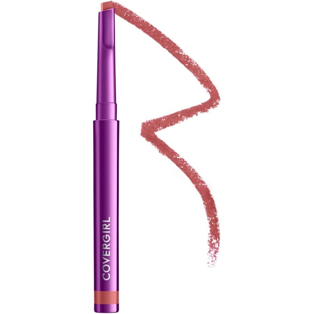COVERGIRL simply ageless lip flip liner in elegant nude for a fuller pink nude lip