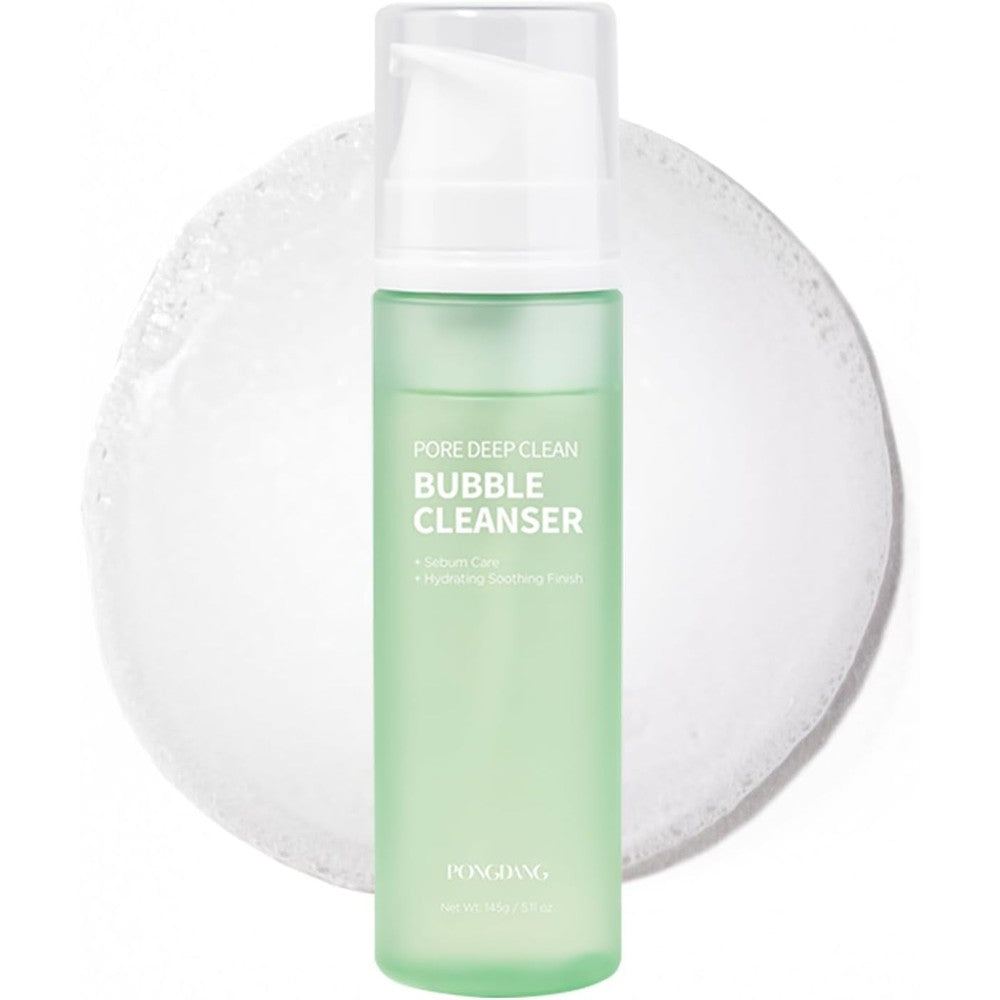 Pongdang Pore Deep Clean Bubble Cleanser front view packaging