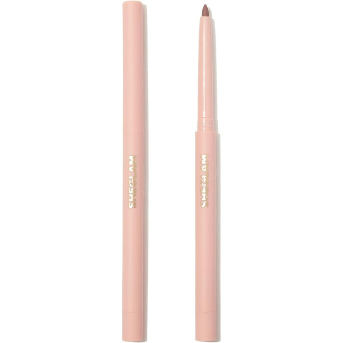 Sheglam creamy neutral lip liner pencil front view packaging