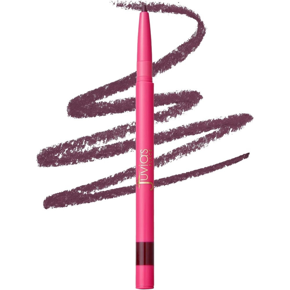 Juvia's Place Coffee Shop Luxe Lip Liner in Scorpio deep matte finish vitamin supplement