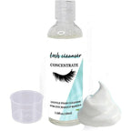 Arison Lashes lash shampoo concentrate bottle front view with clean label