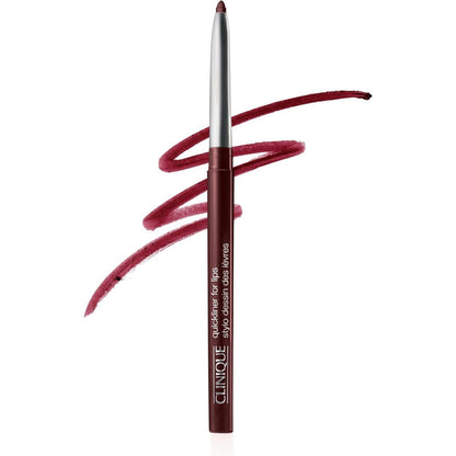 Clinique Long Lasting Quickliner Lip Liner front view showcasing the sleek automatic pencil design