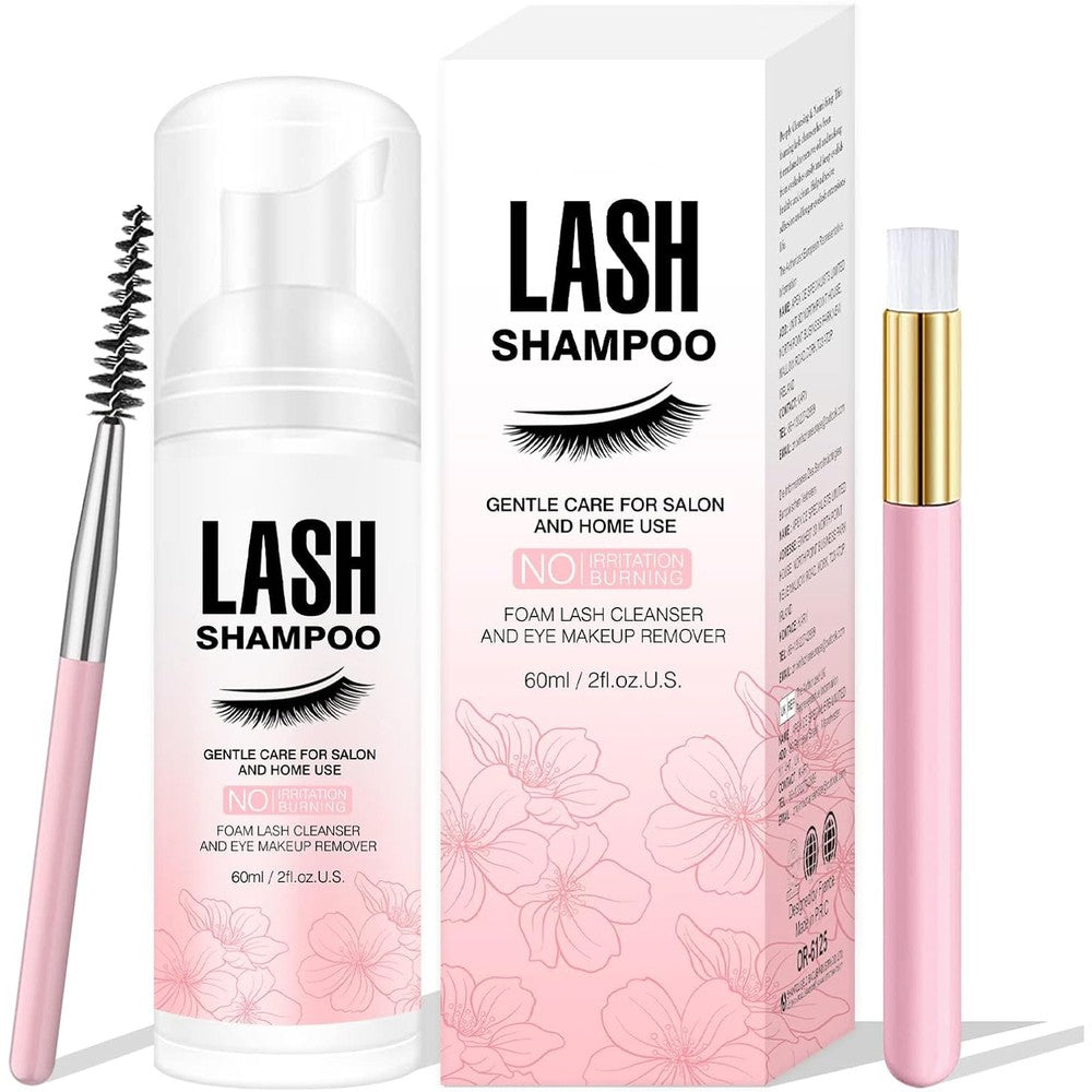 O'RMEAS Smarxin Lash Shampoo 50ml bottle front view showing the product branding and gentle natural formula label.