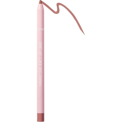 Tarte maracuja juicy lip liner in a creamy matte pinky nude shade