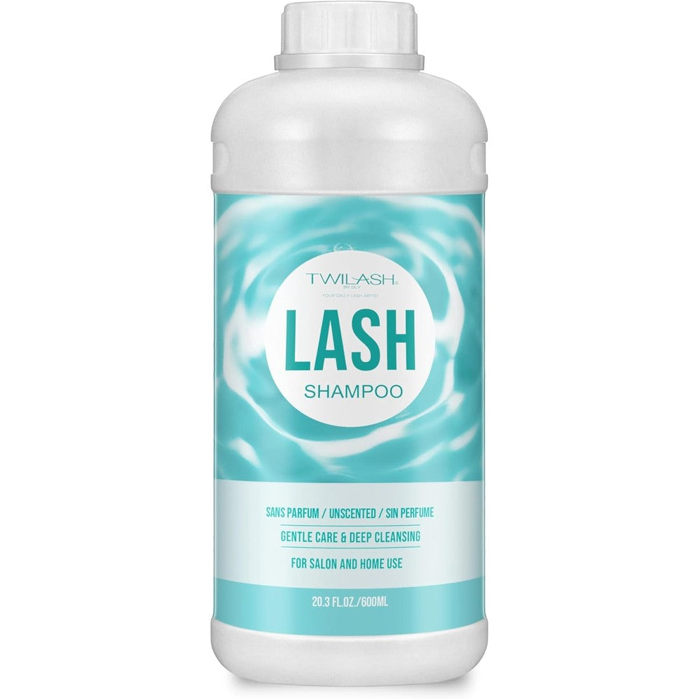 Twilash By Dly 600ml lash shampoo bottle front view