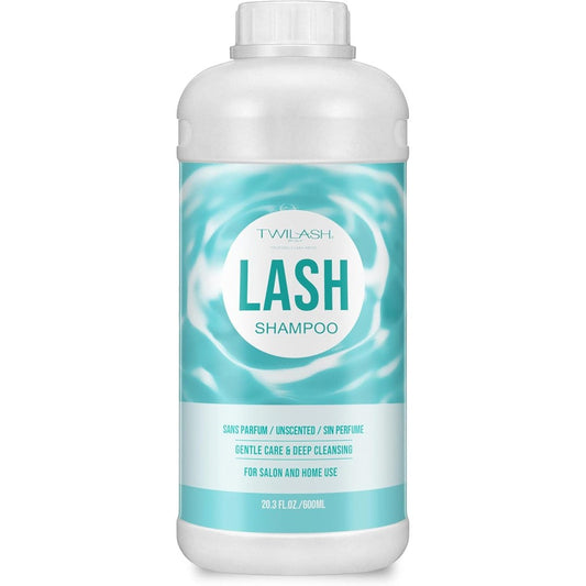 Twilash By Dly 600ml lash shampoo bottle front view