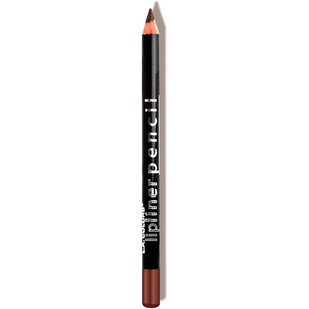 L.A. COLORS lipliner pencil in chocolate CP528 for defining brown skin lip shades