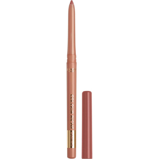 L'Oreal Paris colour riche lip liner pencil in pinky nude for creamy lip definition
