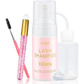 EMEDA lash shampoo kit front view packaging and bottle