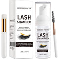 Greatfinds Mererke Pretty Eyelash Extension Shampoo front view packaging and bottle