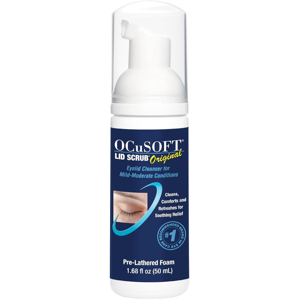 OCuSOFT Original Foaming Eyelid Cleanser front view bottle packaging