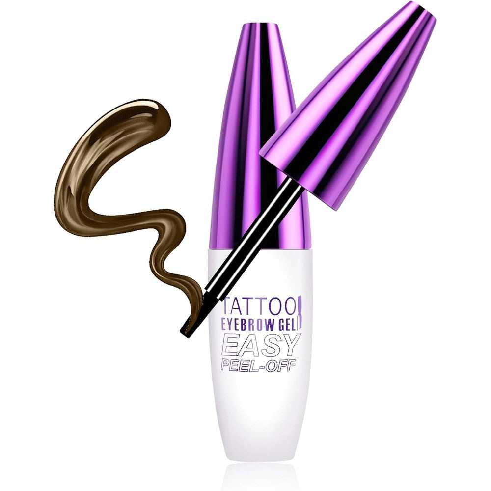 Wobdak MVC Tattoo Eyebrow Gel Light Brown front view packaging