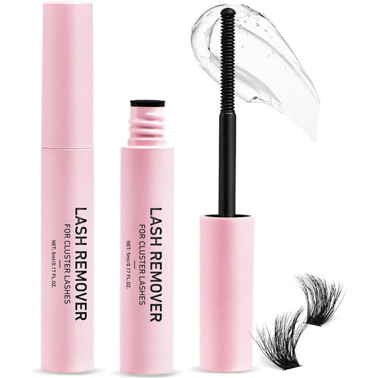 Pretty Memory Cluster Lash Glue Remover front view bottle showing the 5ml packaging.