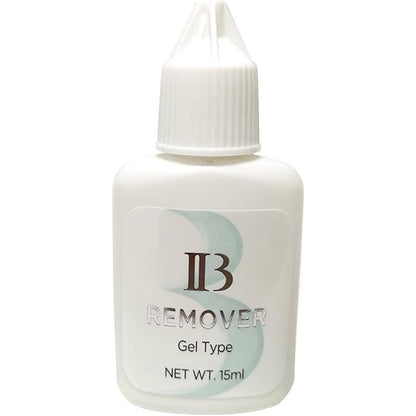HPNESS IBeauty professional eyelash extension clear gel remover front view bottle.