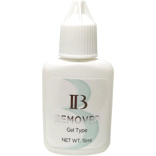 HPNESS IBeauty professional eyelash extension clear gel remover front view bottle.