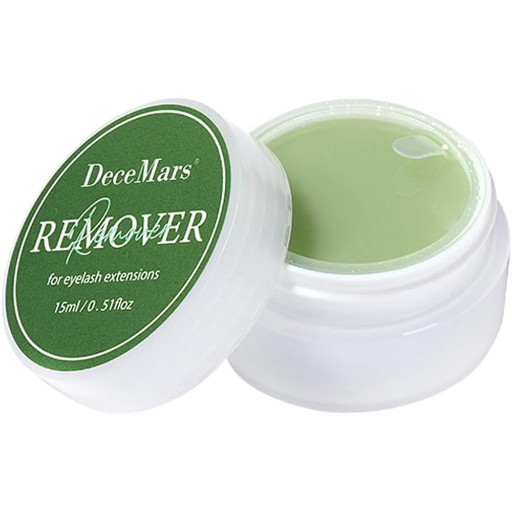 DeceMars lash gel remover front view packaging